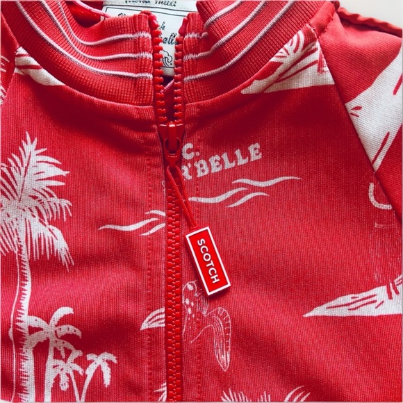 Scotch & Soda R'Belle Girls Aloha Hula Track Jacket NWT - Picture 7 of 9